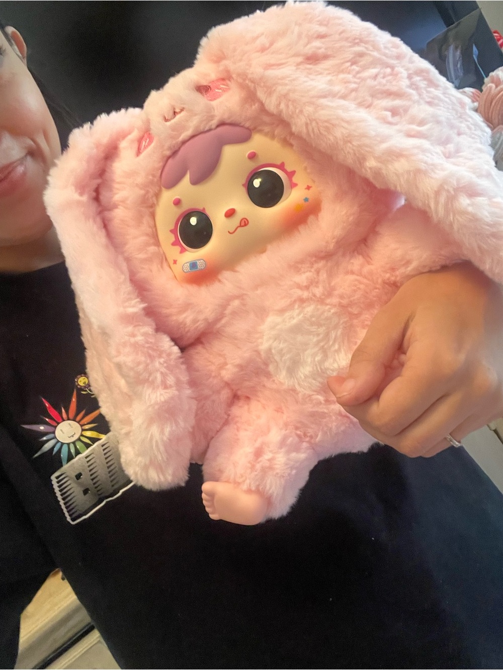 500% Samuel Raspberry Rabbit Confirmed Blind Box Collectible Plush - Picture 6 of 6